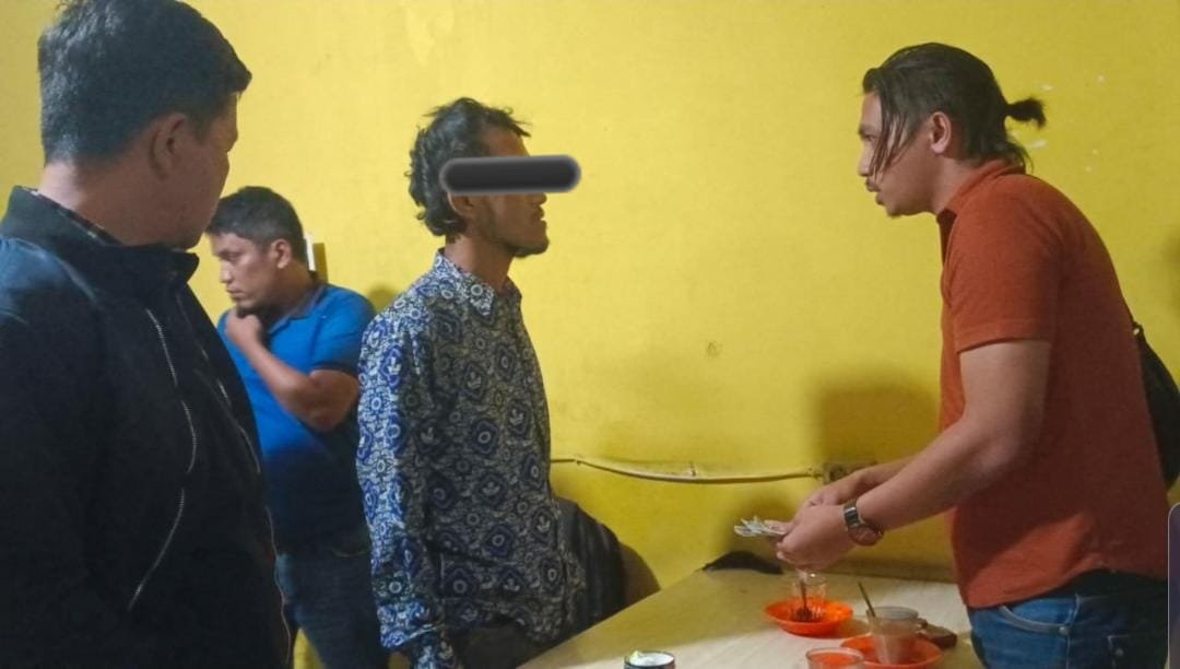 Polsekta Berastagi Tangkap Pelaku Perjudian Tolam