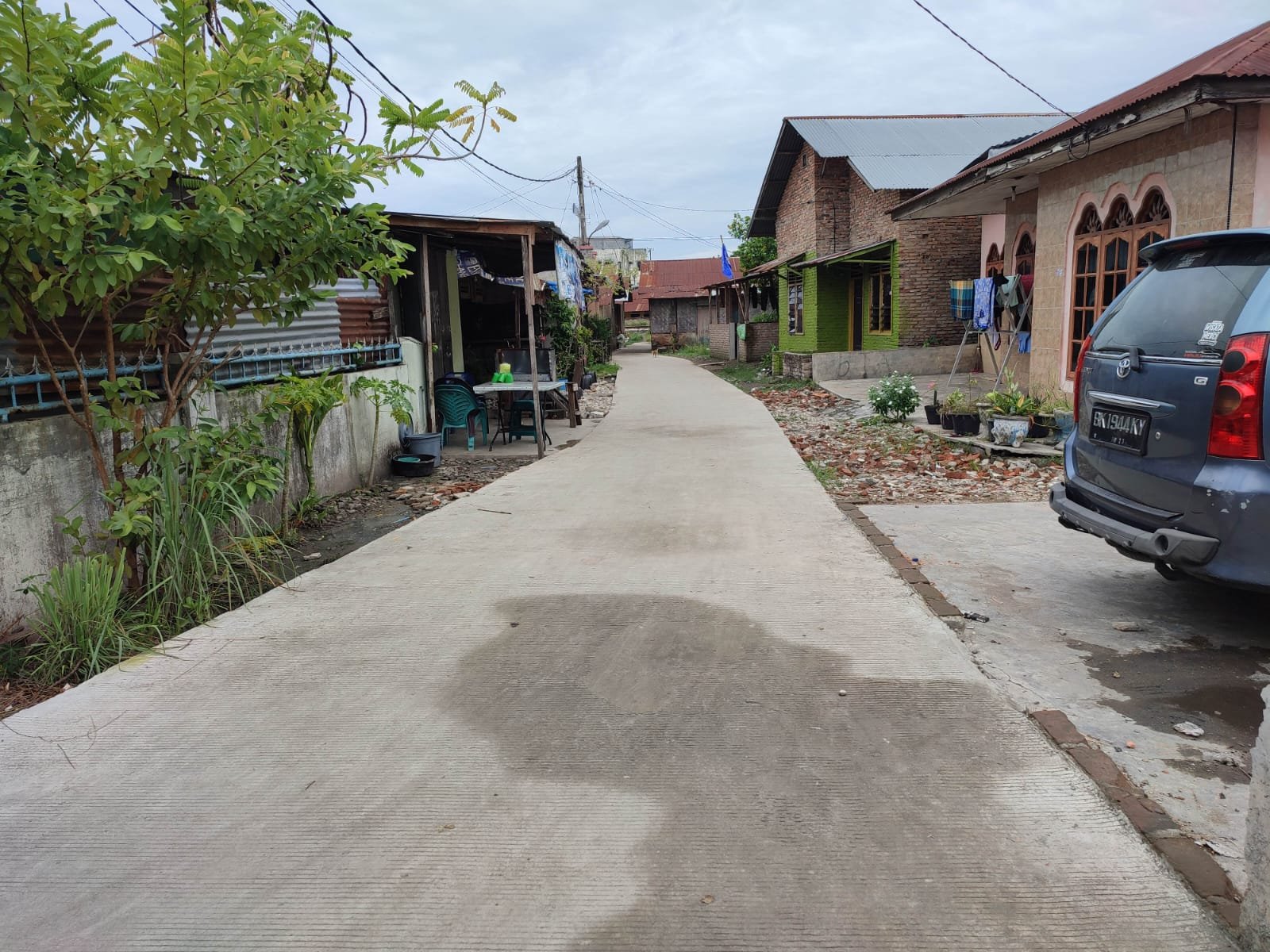 Dinas SDABMBK Kota Medan Selesaikan Perbaikan Jalan Pancing I Gg. Buntu