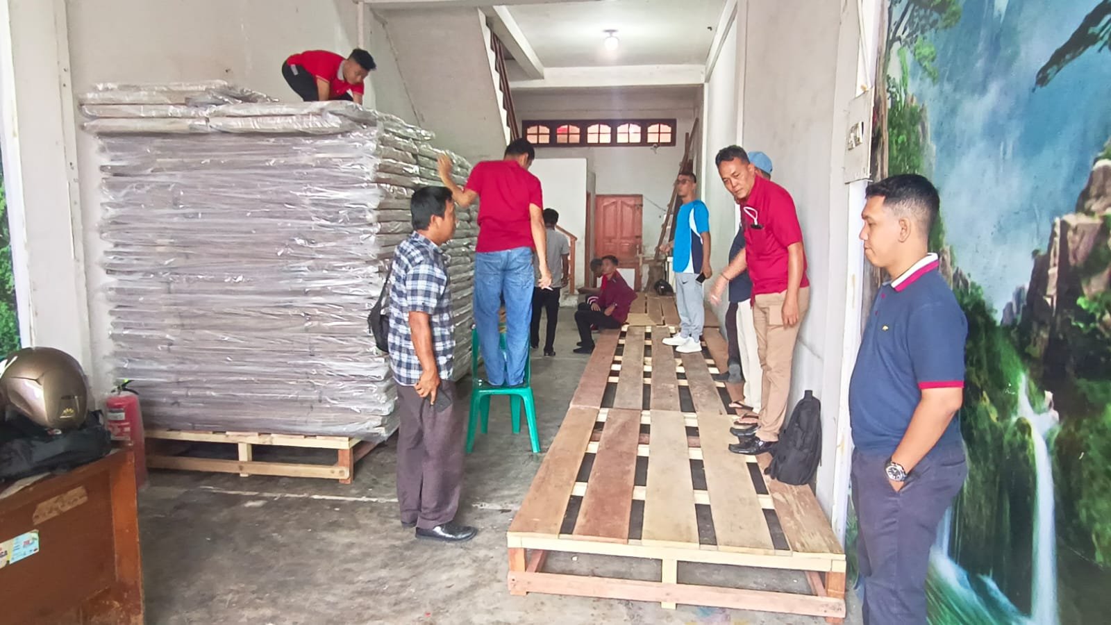 1.032 Logistik Bilik Suara Pemilu 2024 Tiba di Sibolga