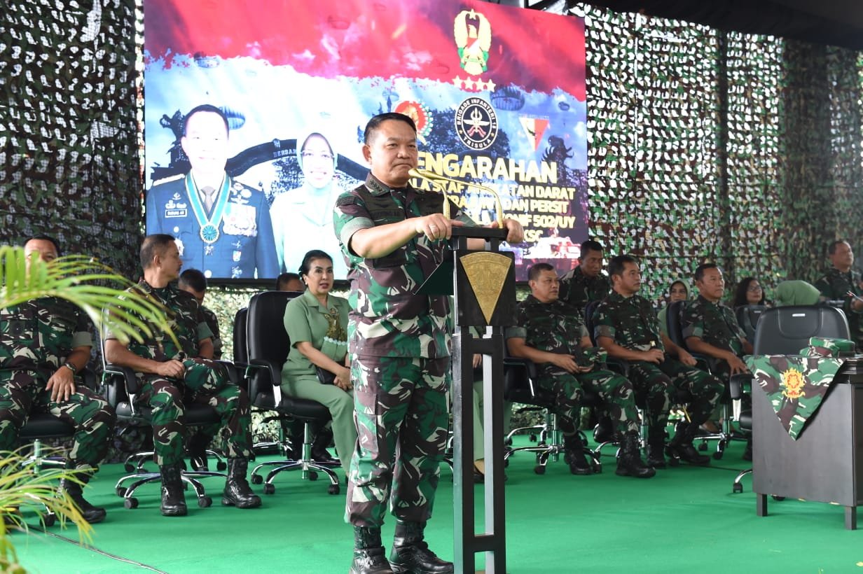 Kunker ke Brigif 18/Trisula Kostrad, Kasad Janji Perhatikan Perumahan Prajurit