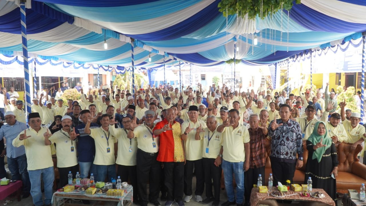 Plt Bupati Langkat Hadiri Reuni STM/SMK YPT Pangkalan Brandan