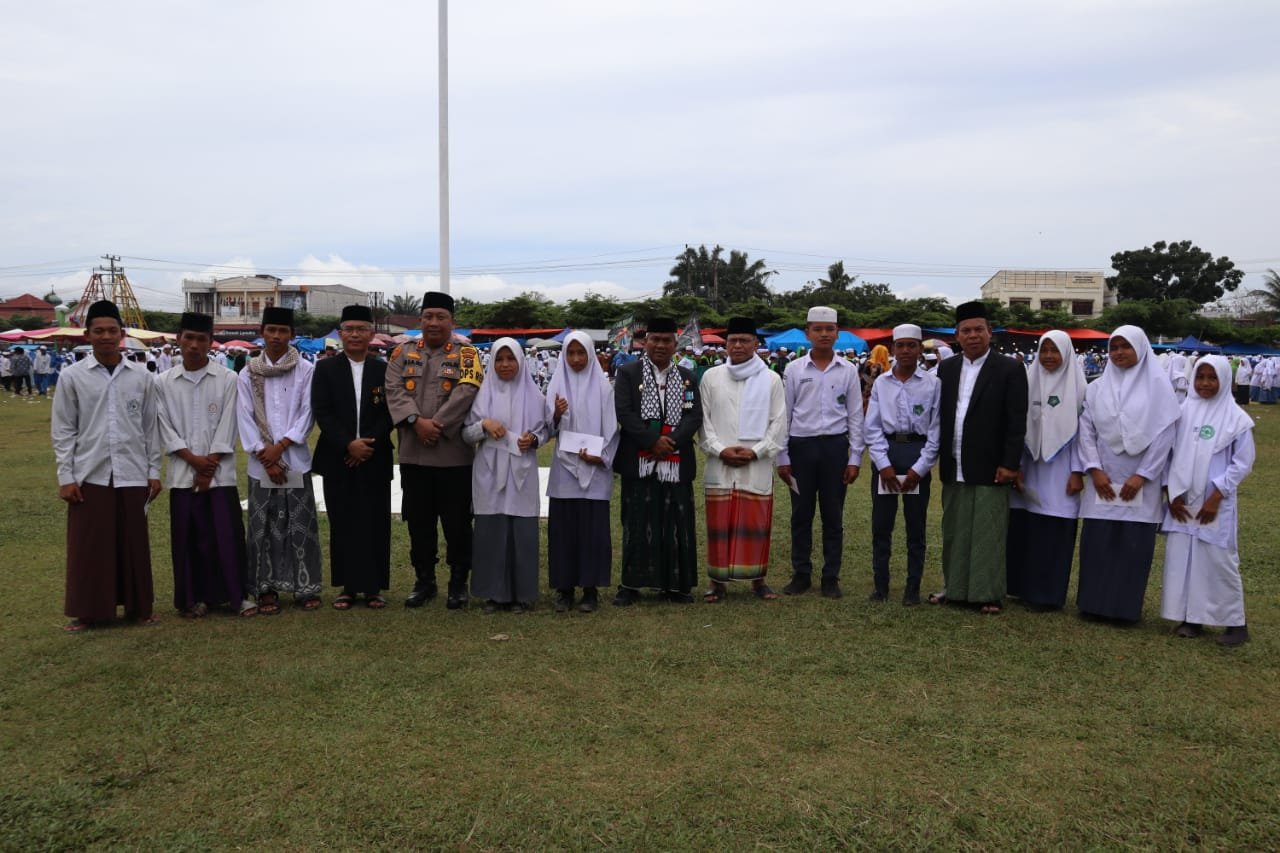 Peringatan HSN 2023, Plt Bupati Palas: Santri Memiliki Peran Besar