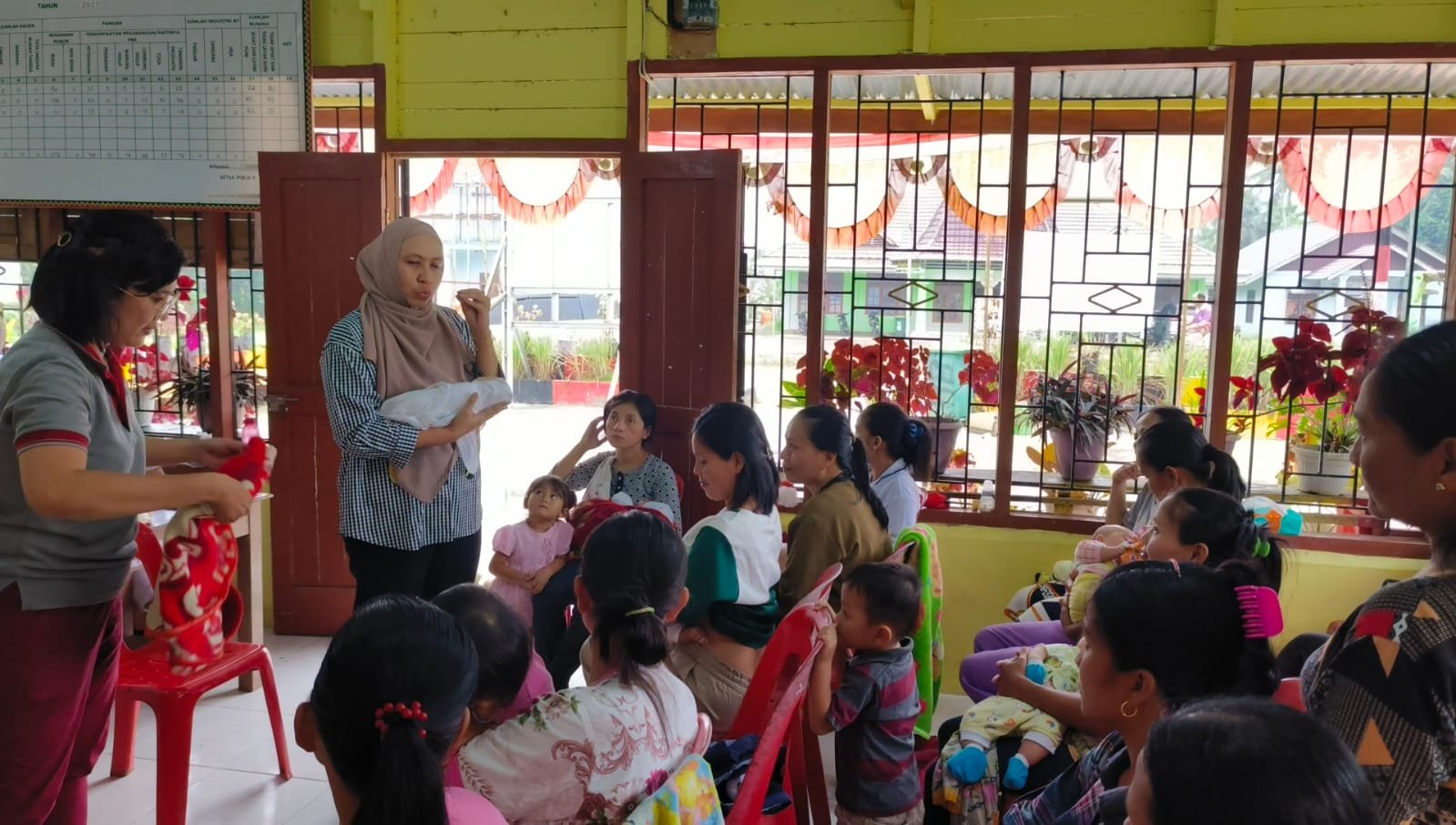 Tim Dosen USU dan Kolaborasi Internasional Turun ke Nias, Berikan Edukasi Pentingnya ASI Eksklusif dan Stunting 