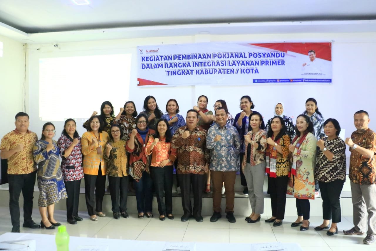 Bupati Samosir Buka Pembinaan Pokjanal Posyandu Sebagai Integrasi Layanan Primer