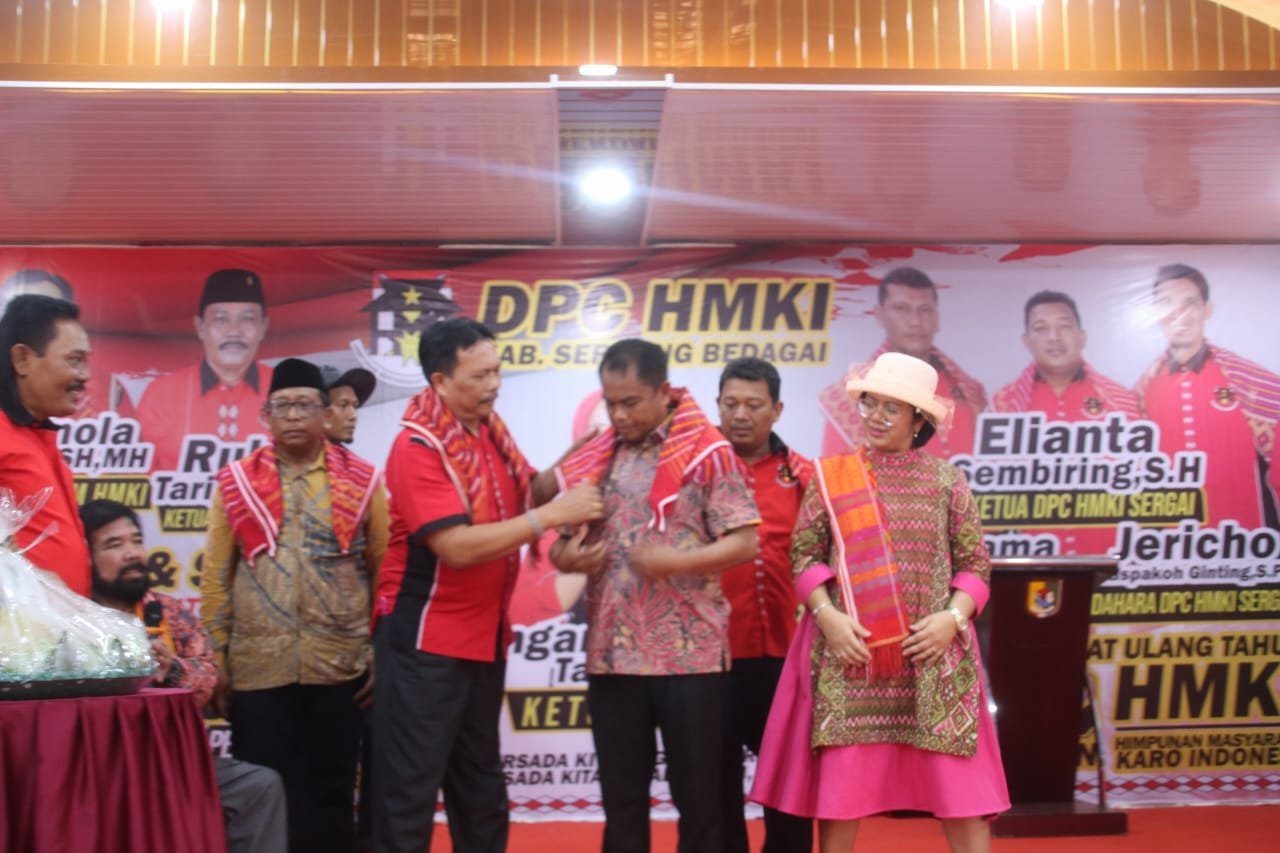 Darma Wijaya Minta Warga Karo Ikut Membangun Sergai