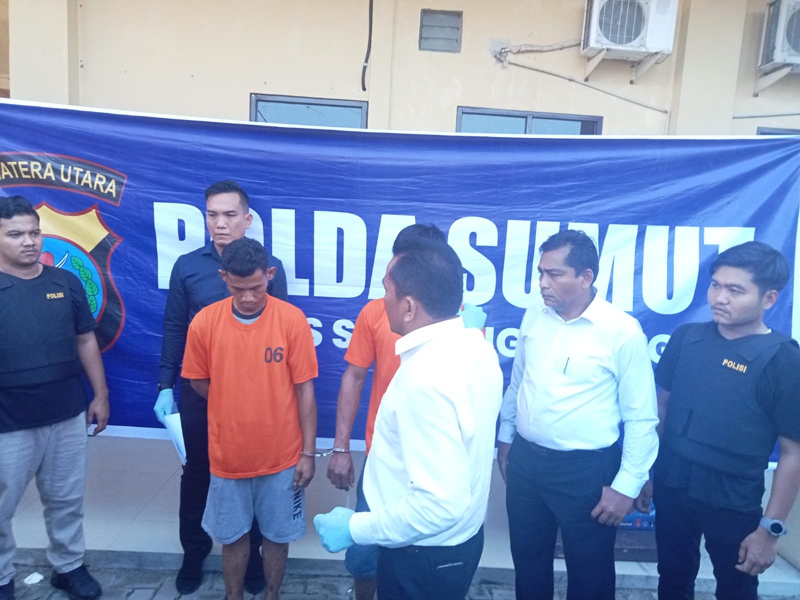 Dalih Kebutuhan Ekonomi, Dua Warga Dicokok Reskrim Polres Sergai Karena Nyuri Kabel di Jalan Tol