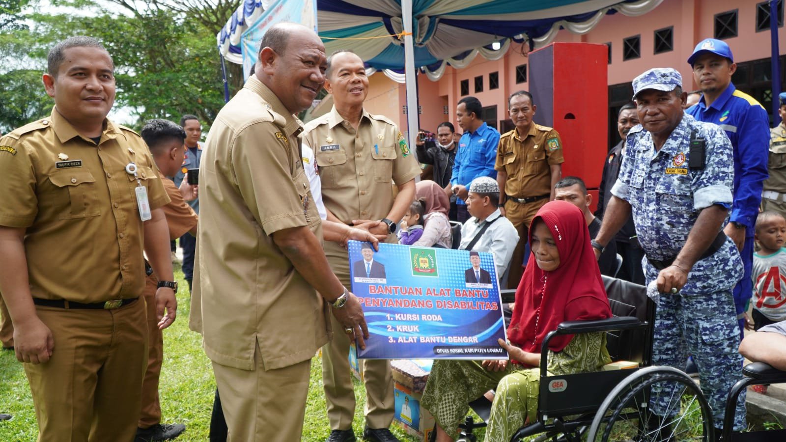 Kurangi Resiko, Plt Bupati Langkat Buka Pendidikan dan Pelatihan Tanggap Siaga Bencana