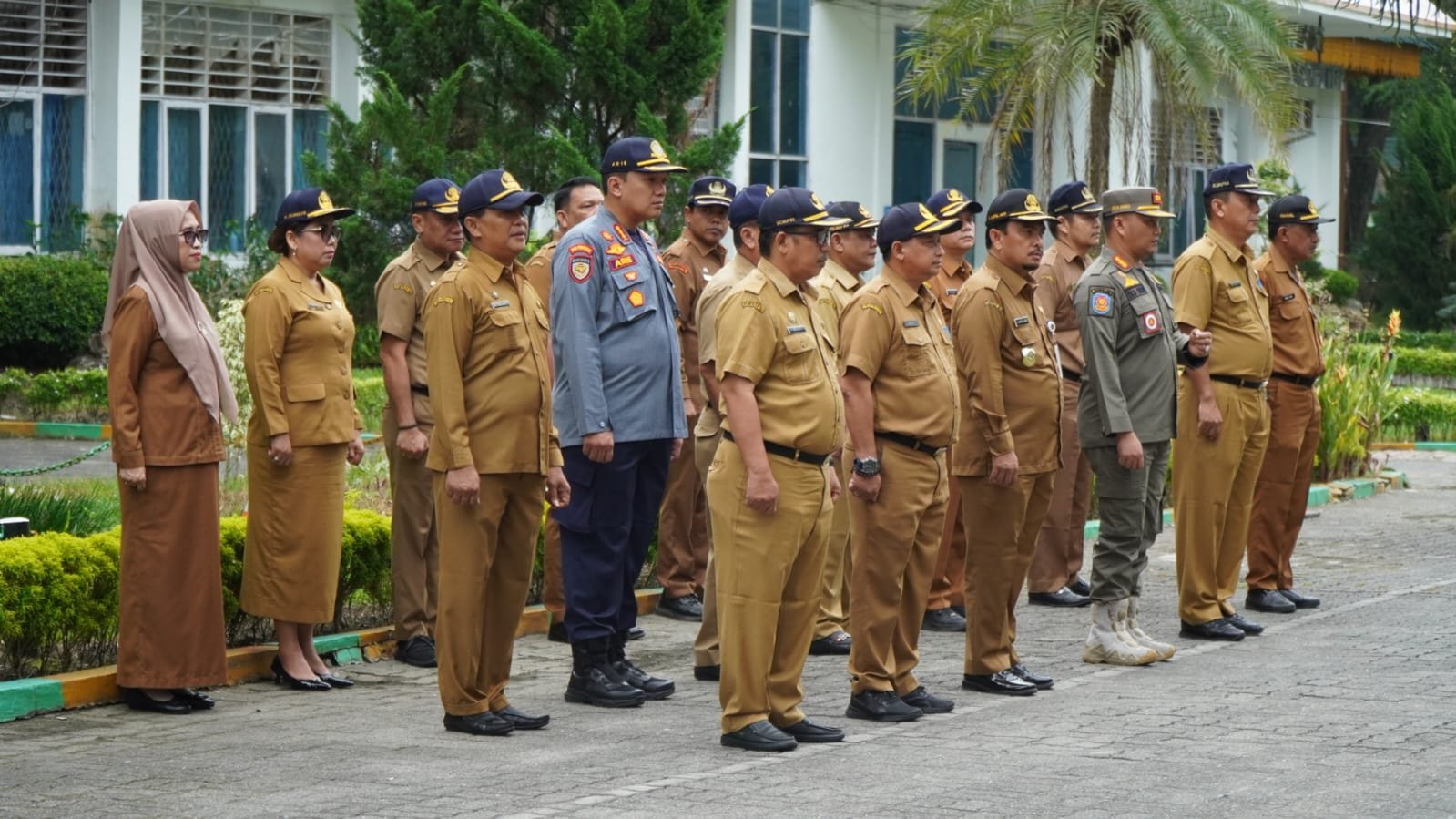 Apel Gabungan ASN Pemkab Langkat Doakan Palestina Terbebas dari Penjajahan
