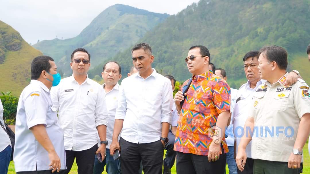 Wabup Karo Tinjau Lokasi Event Aquabike