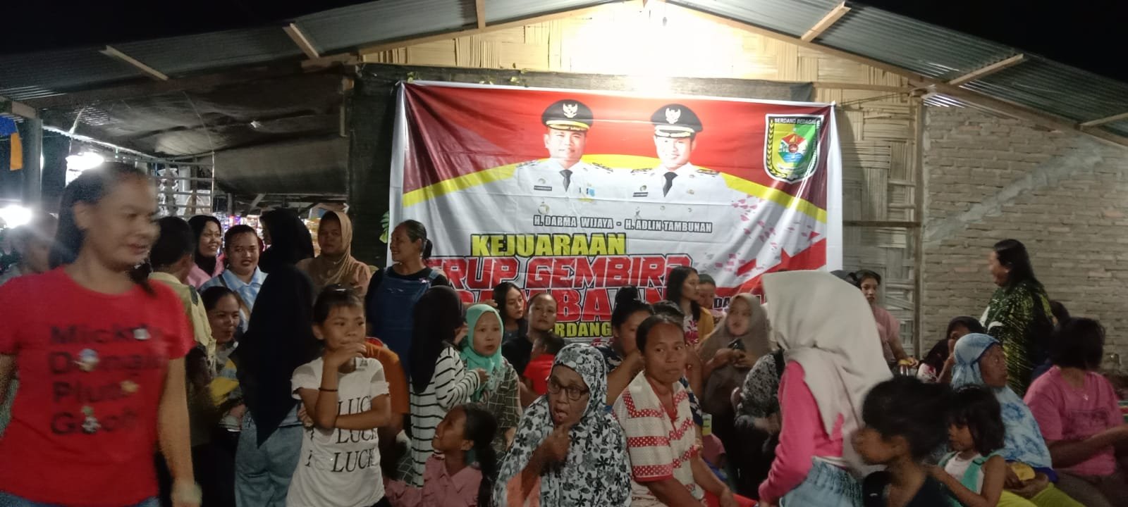 Turnamen Trup Gembira Dambaan, Tim Rampah Estate Maju ke Putaran Tingkat Kabupaten