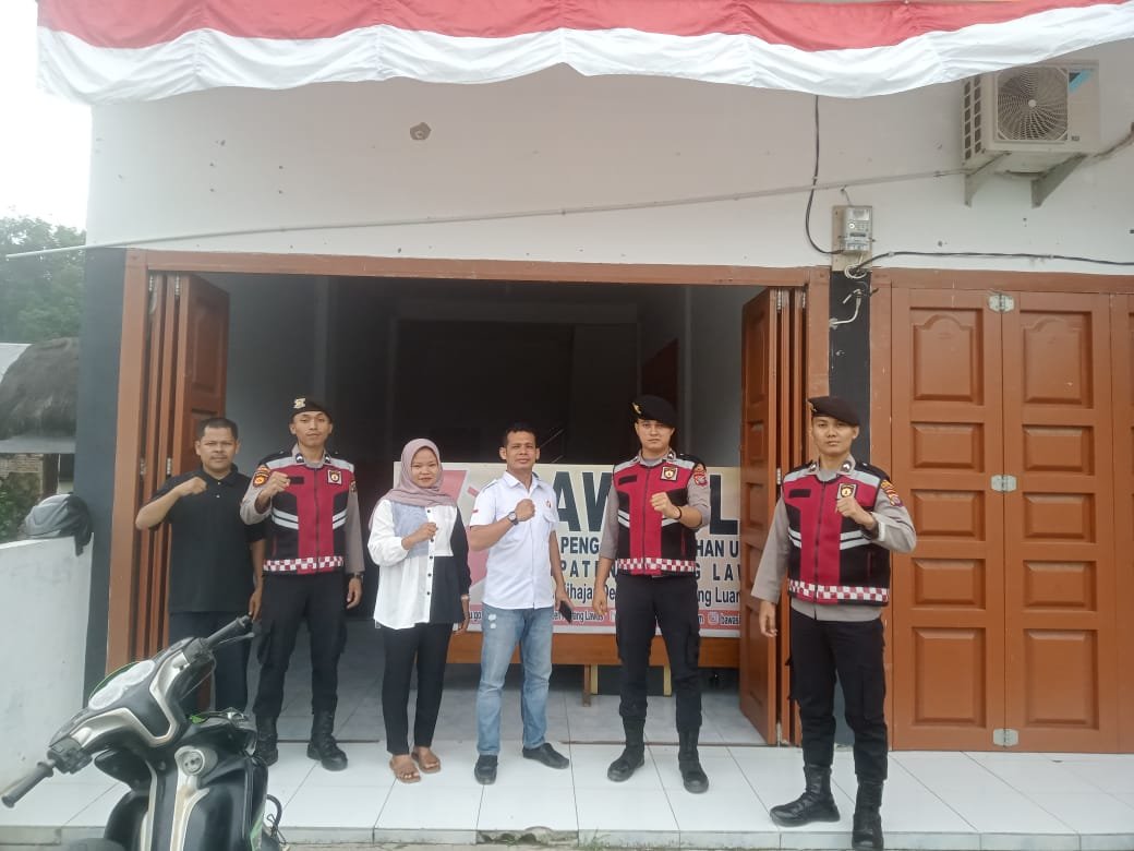 Ciptakan Situasi Aman dan Kodusif, Polres Palas Patroli ke Kantor KPU dan Bawaslu