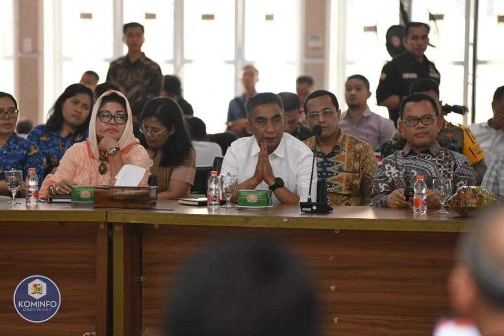 Wakil Bupati Karo Ikuti Rapat Koordinasi Persiapan Aquabike World Championship Lake Toba