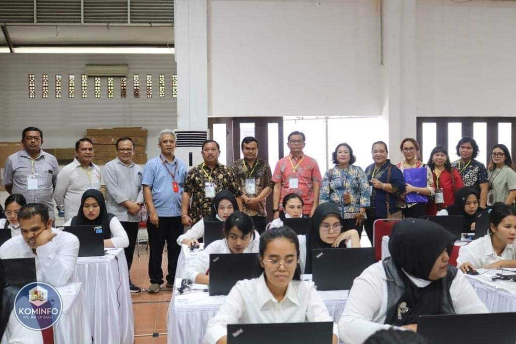 Seleksi Kompetensi PPPK Kabupaten Karo Tahun 2023 Berjalan Lancar, Sekda Kabupaten Karo Apresiasi Panitia dan Peserta Ujian