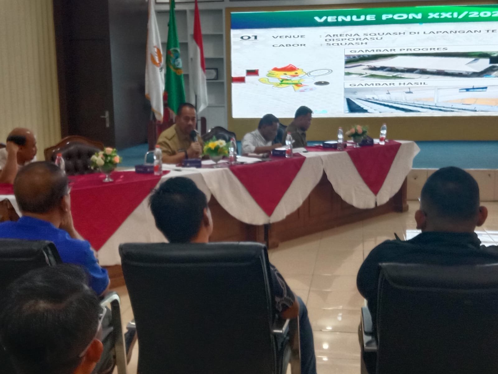 Kadispora Sumut Pimpin Rakor Visitasi dan Finalisasi 34 Cabor PON XXI Wilayah Sumut