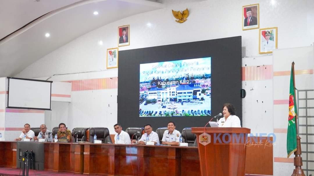 Bupati Karo Buka Raker Peningkatan Pelayanan Publik