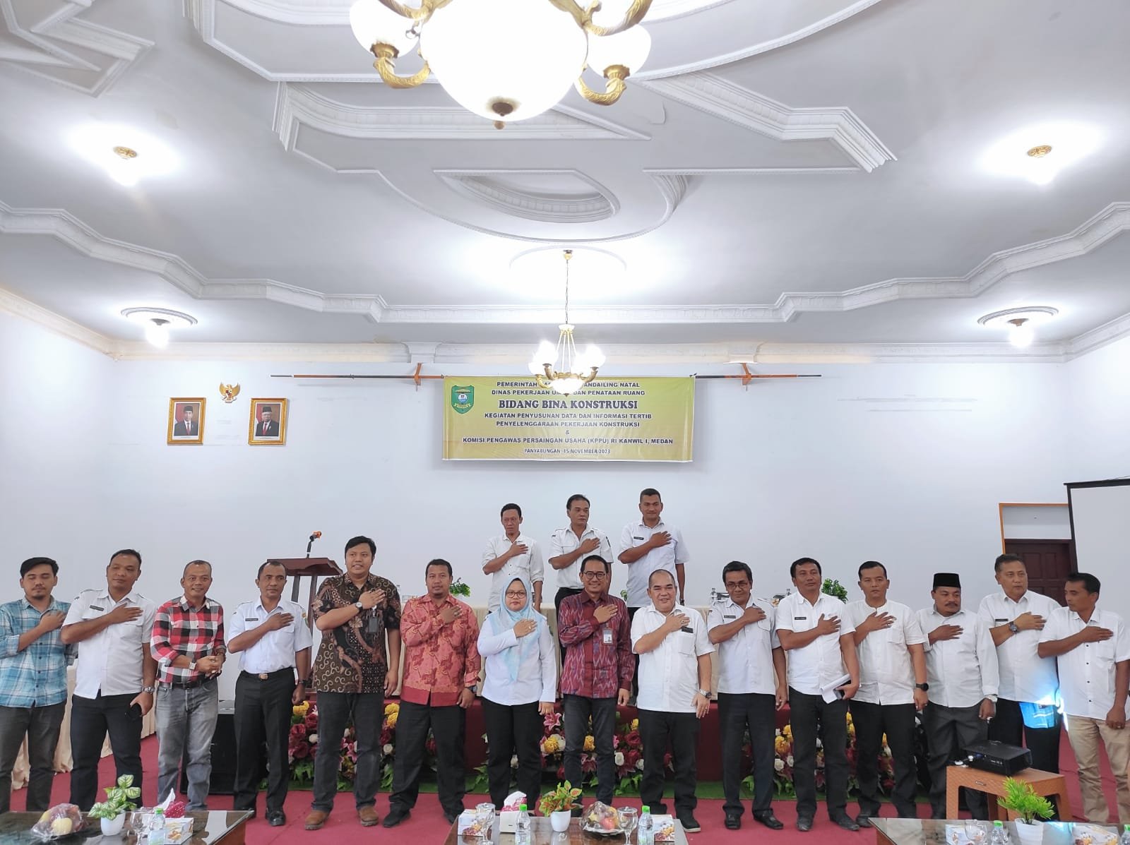 KPPU Apresiasi Pemkab Mandiling Natal Tertibkan Penyelenggaraan Jasa Konstruksi