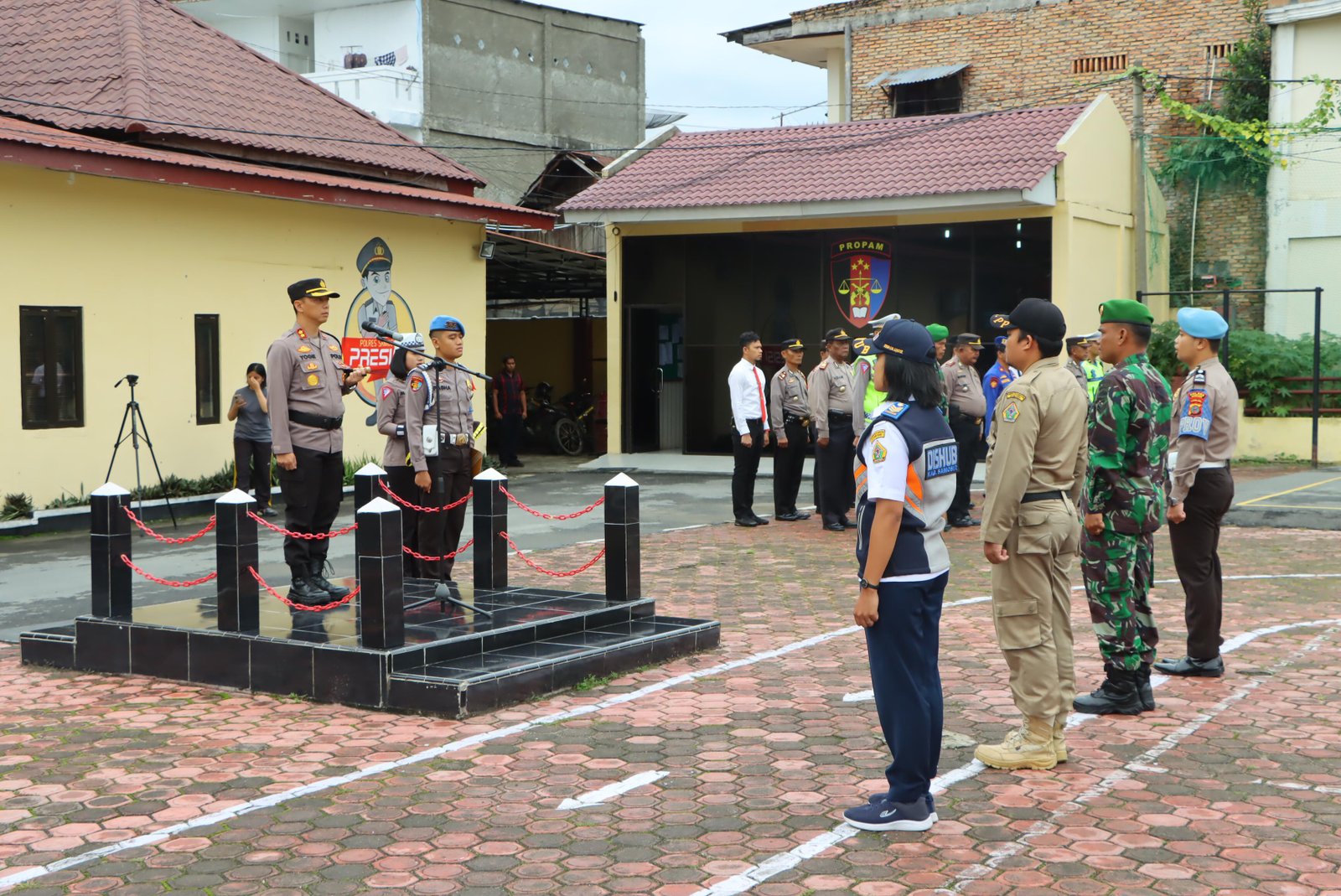 Polres Samosir Siap Amankan Event Aquabike Jetski World Championship Lake Toba Indonesia 2023