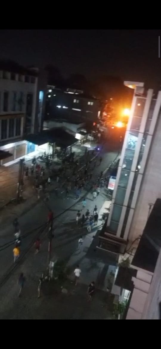 Bentrok Mahasiswa di Seputaran Unika Santo Thomas Medan