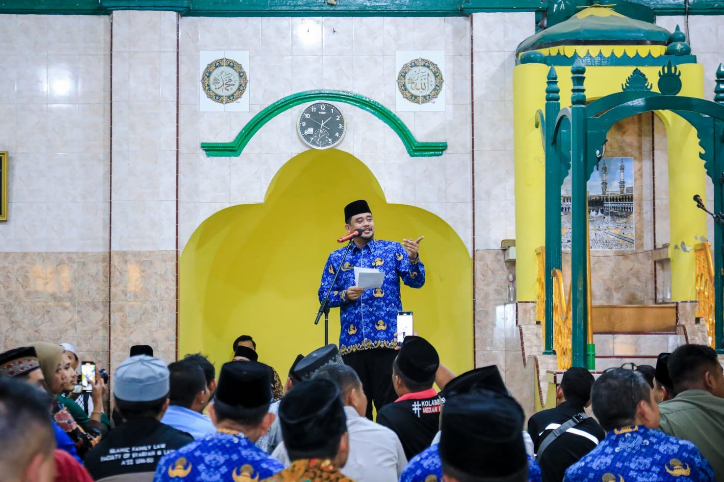 Berusia 400 Tahun, Bobby Nasution Usul Mesjid Raya Kedatukan Sunggal Serbanyaman Jadi Cagar Budaya