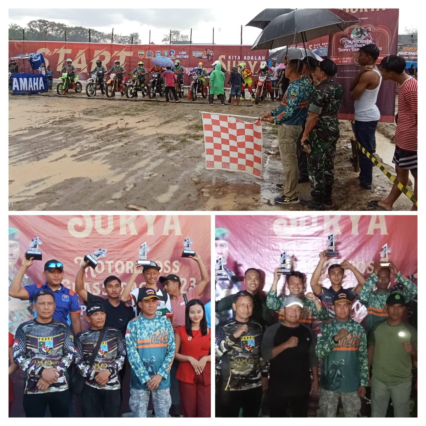 Ratusan Crosser Dari Berbagai Daerah Perebutkan Trophy Dandim 0208/ Asahan