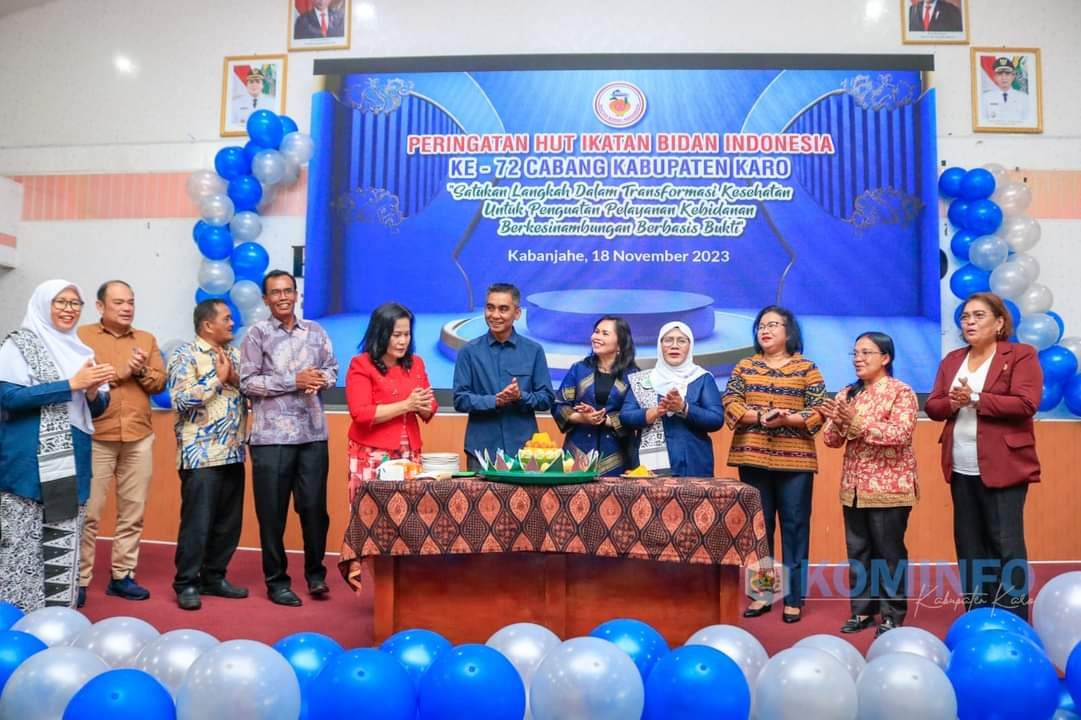 Wakil Bupati Karo Hadiri Peringatan HUT IBI Ke-72 Cabang Kabupaten Karo