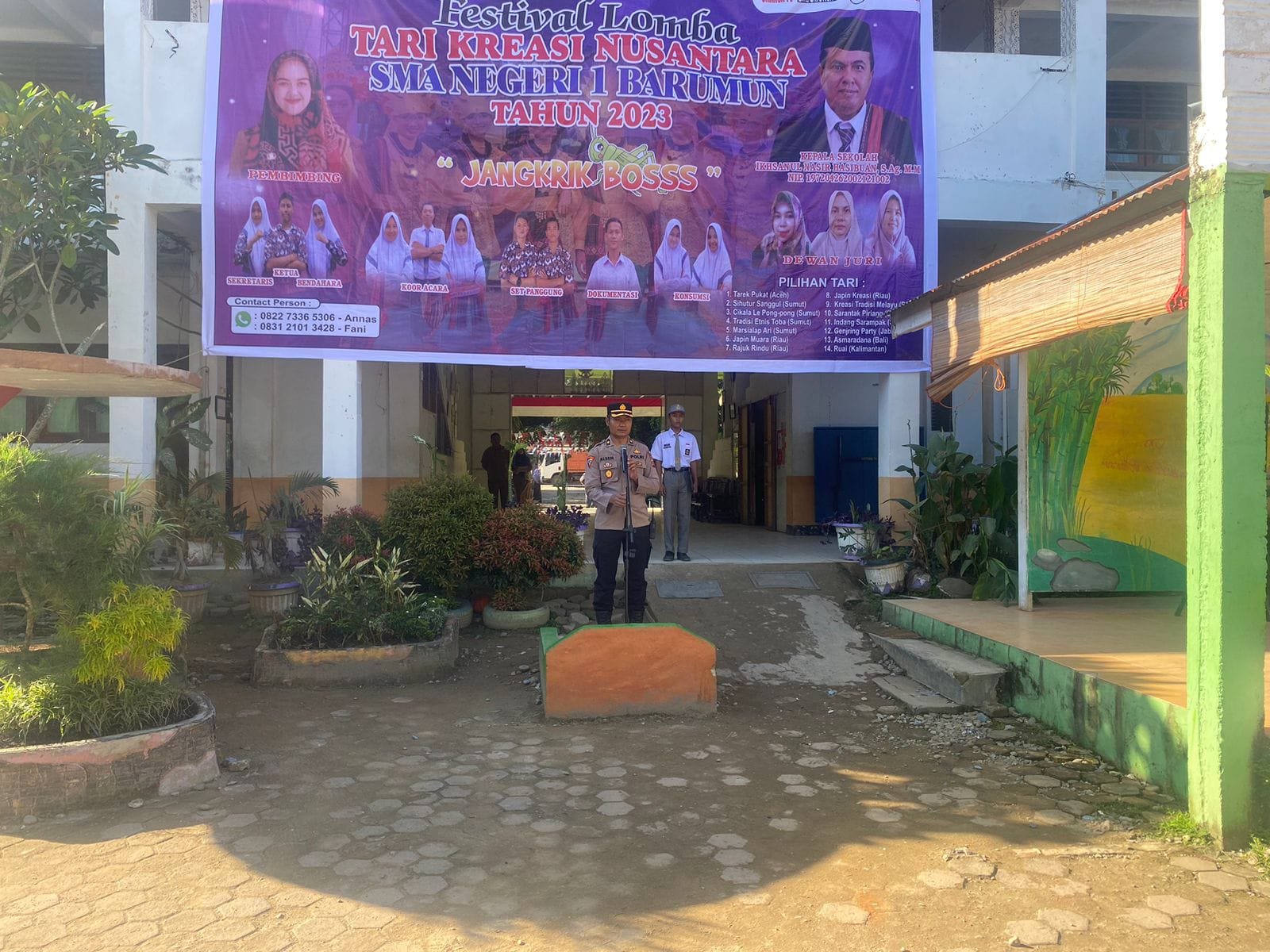 Police Goes To School, Ini Yang Disampaikan Polres Palas Pada Pelajar SMAN 1 Barumun