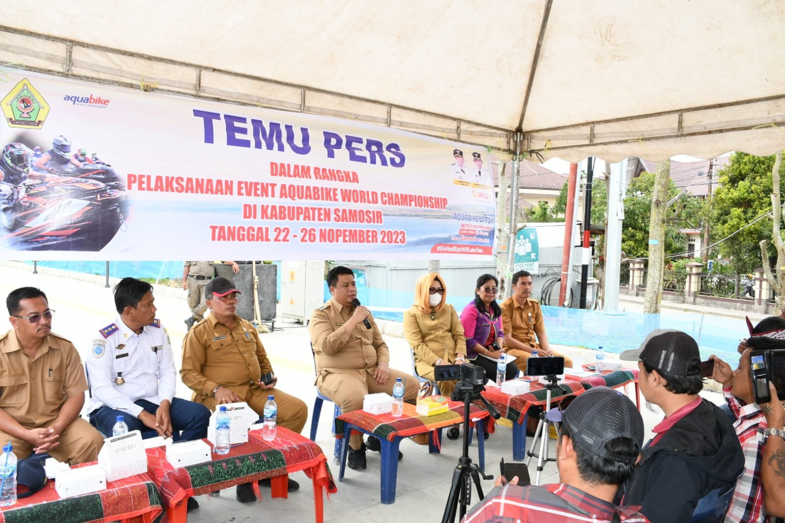 Pemkab Samosir Paparkan Pelaksanan Event Aquabike