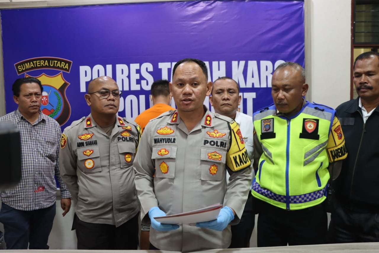 Respon Viral Video Pengeroyokan, Polres Tanah Karo Tangkap Pelaku