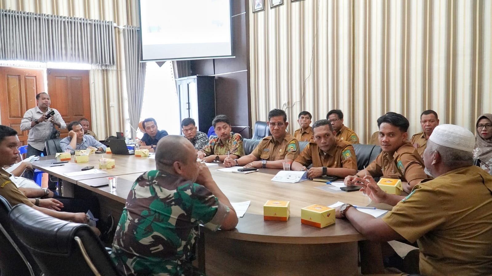 Hadiri RTP Bendungan PLTA, Pemkab Langkat Minta Perhatian Khusus ke Masyarakat Sekitar