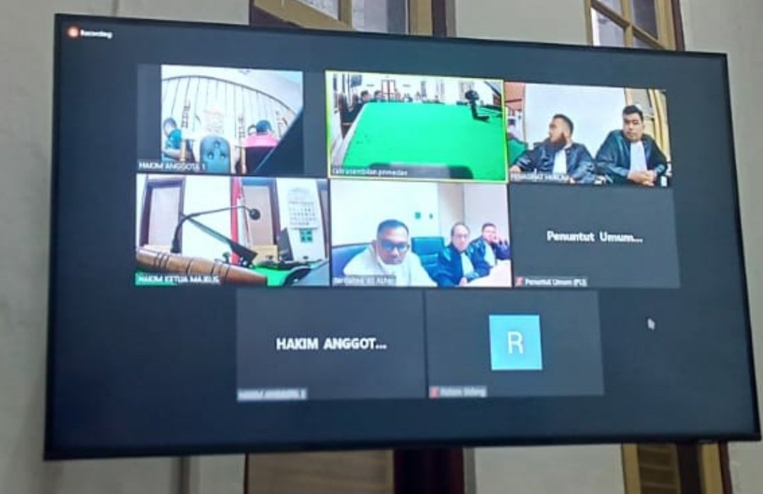 Status Pandemi Berakhir, LBH Medan Minta Sidang Pengadilan Digelar Offline