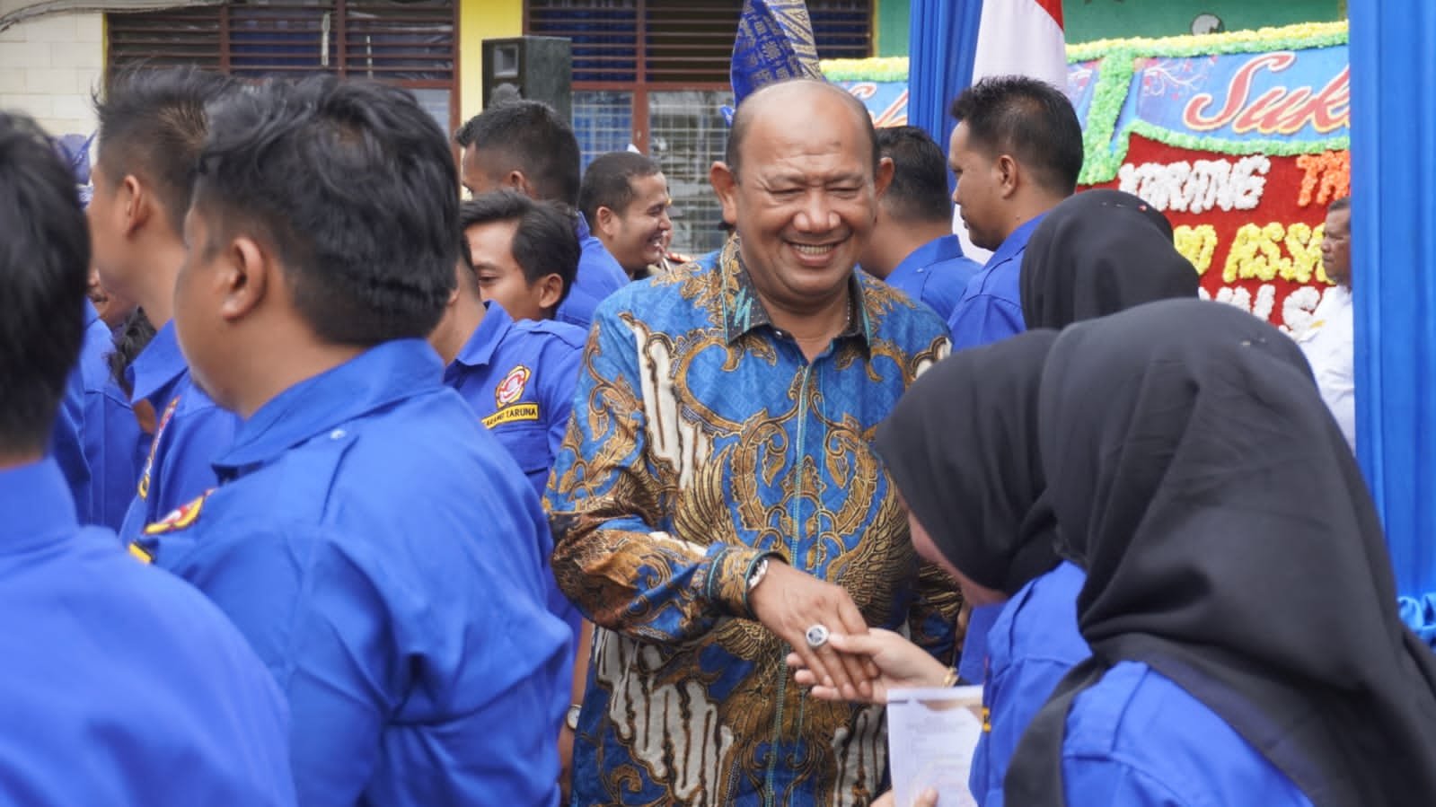 Pelantikan Karang Taruna Tj.Pura, Ahmad Senang: Karang Taruna Tidak Boleh Melupakan Ayah Kandung “Syah Afandin”