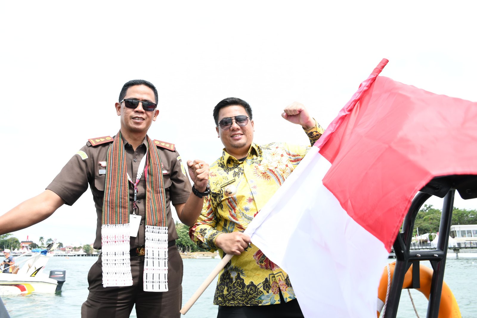 Ribuan Masyarakat Saksikan Aksi 22 Pembalap di Aquabike Jetsky