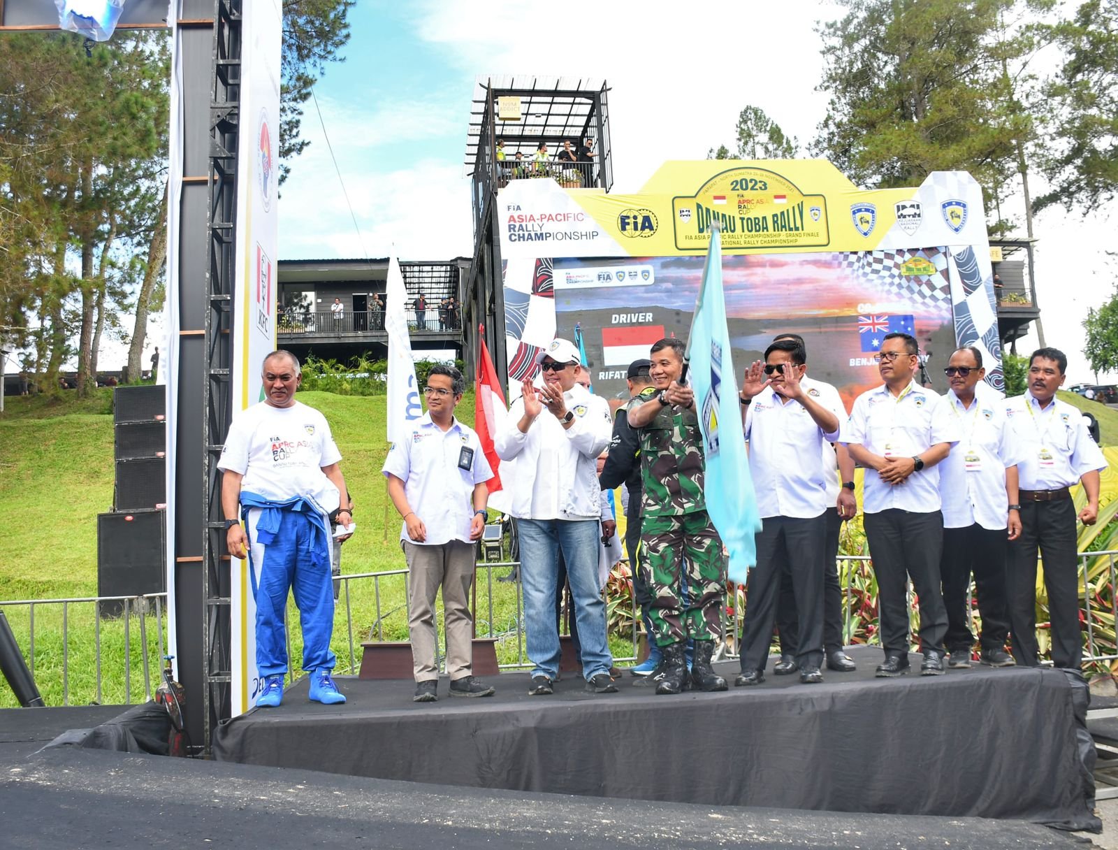 Pangdam I/BB Lepas Peserta Grand Final APRC Danau Toba 2023