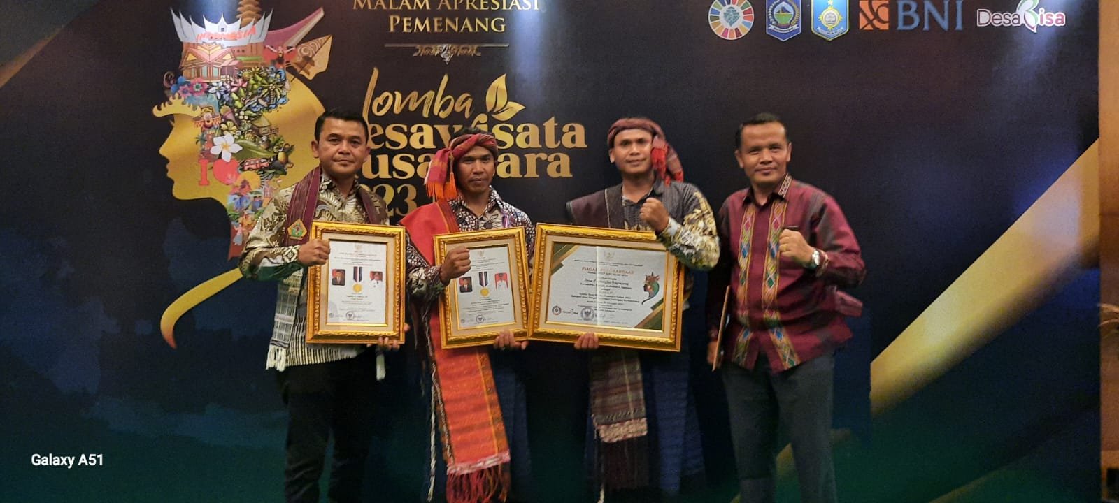 BUMDes Sappinur Bunga, Desa Partungko Naginjang Raih Juara 4 Desa Wisata Terbaik Indonesia