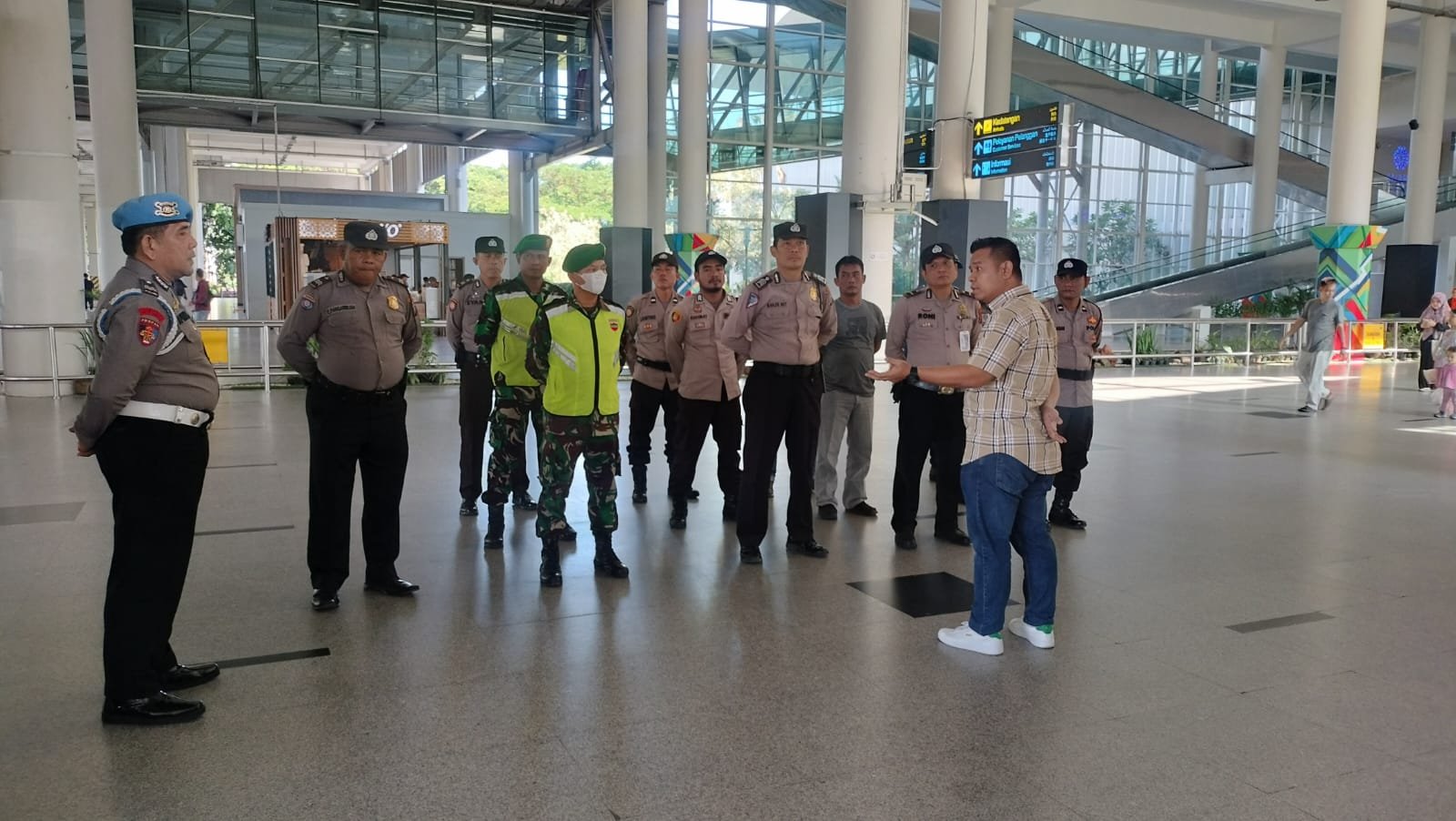 Pengamanan Peserta Aqua Bike Jetski Championship Di Posko Terpadu Bandara KNO Berjalan Sukses