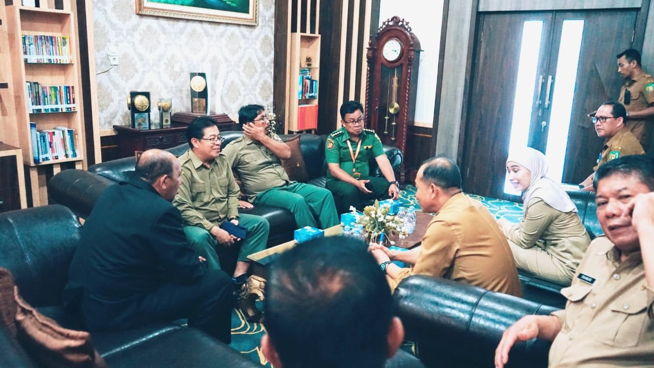 Balai Besar TNGL Audiensi ke Plt Bupati Langkat, Bahas Ini