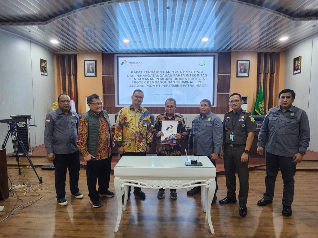 Pertamina Patra Niaga Berkolaborasi dengan Kejaksaan RI Kawal Penyelesaian Proyek Strategis Terminal LPG Belawan