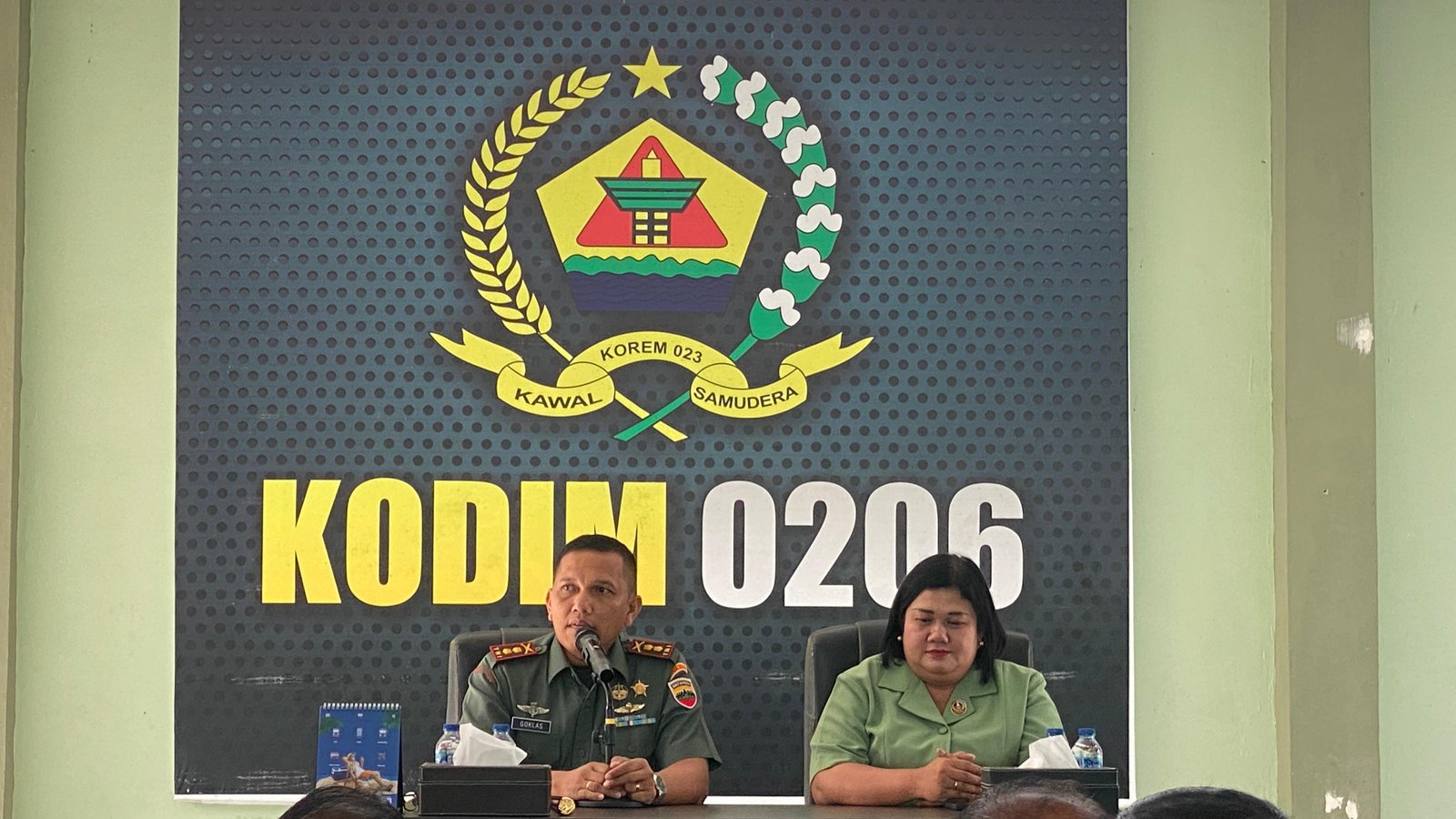 Prajurit, Persit & PNS Melalui Jam Komandan Dandim 0206/Dairi Tekankan Netralitas TNI