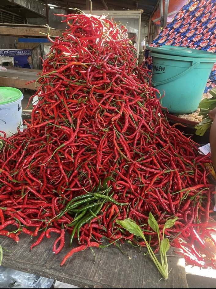 Pengamat Ekonomi : Harga Cabai Merah Sentuh 80 Ribu Per Kg Di Medan dan Gula Pasir Tembus 17 Ribu Per Kg