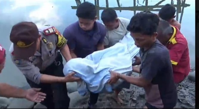 Dua Hari Hilang Kontak, Warga Marelan Ditemukan Mengambang di Sungai Sicanang