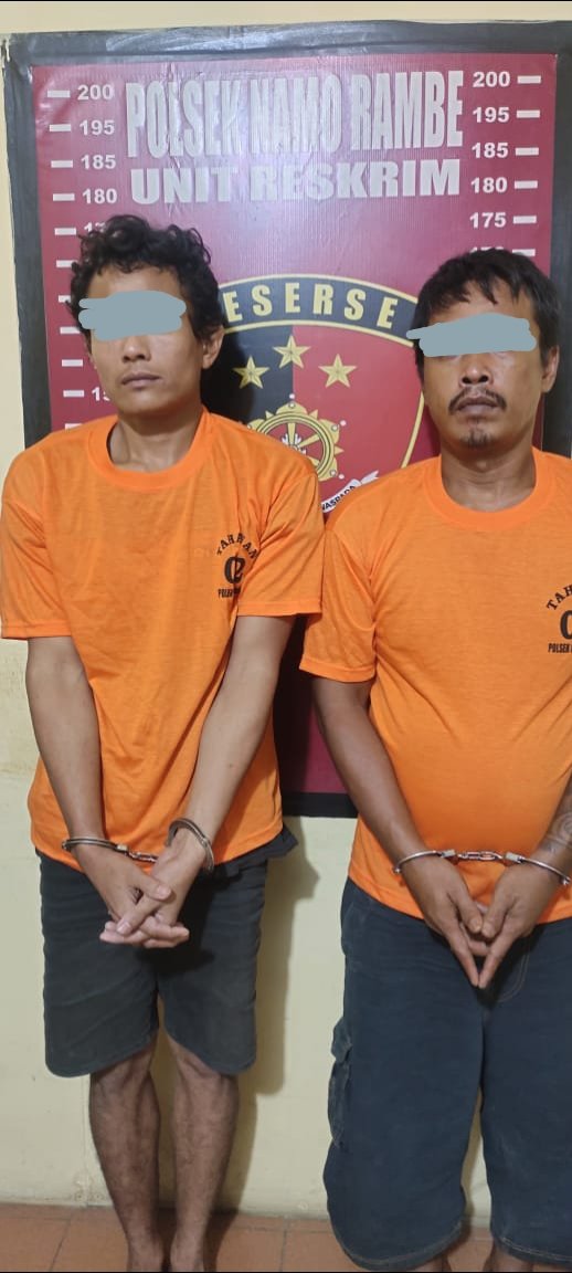 2 Pelaku Curat di GSJA Namorambe Ditangkap di Lampung