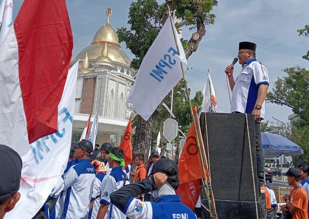 Penetapan UMK 2024 Oleh Gubsu Ditolak Keras Buruh, Ancam Siapkan Mogok Nasional