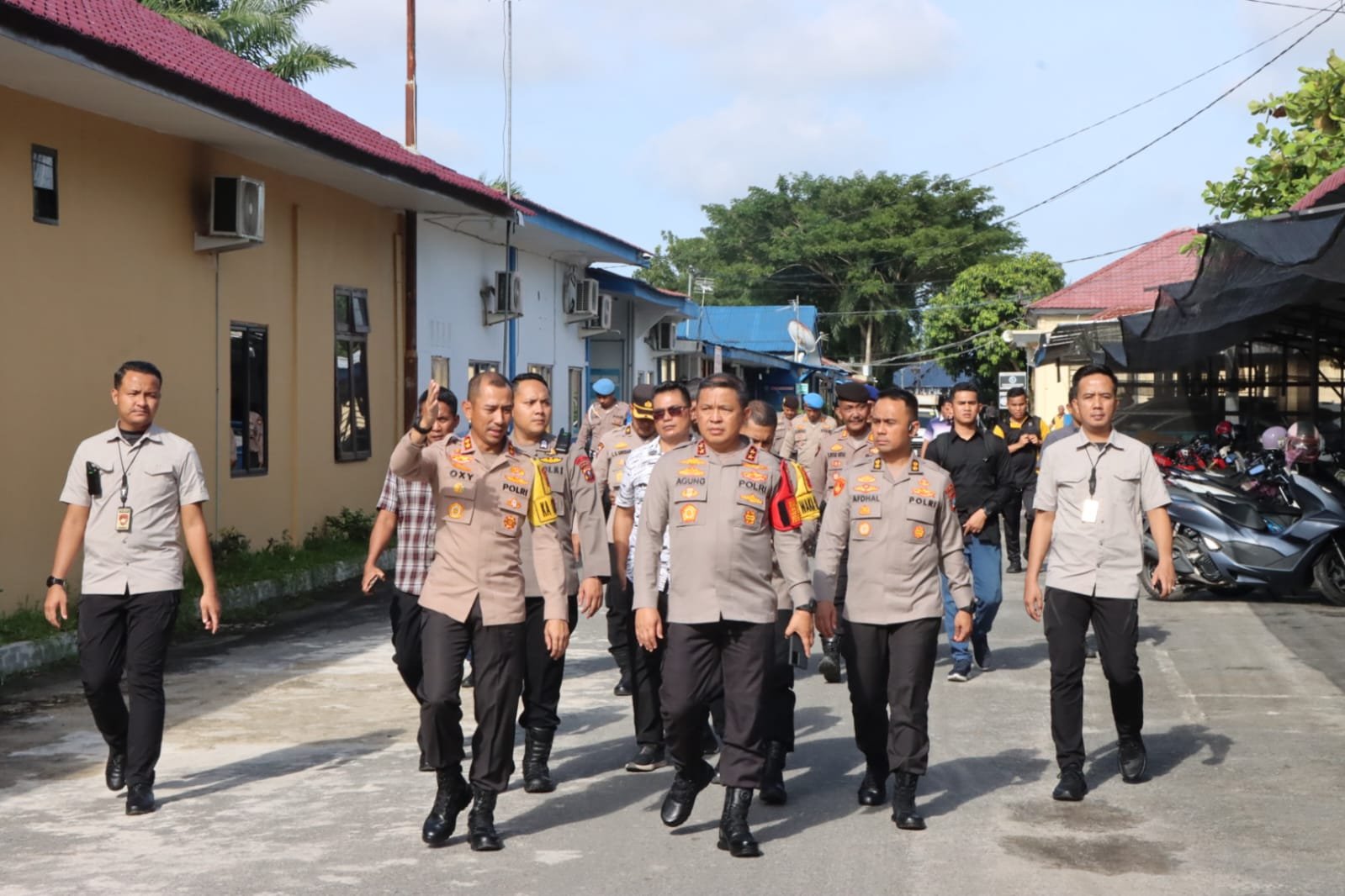Dadakan, Kapolda Sumut Kunker dan Motivasi Personel Polres Sergai