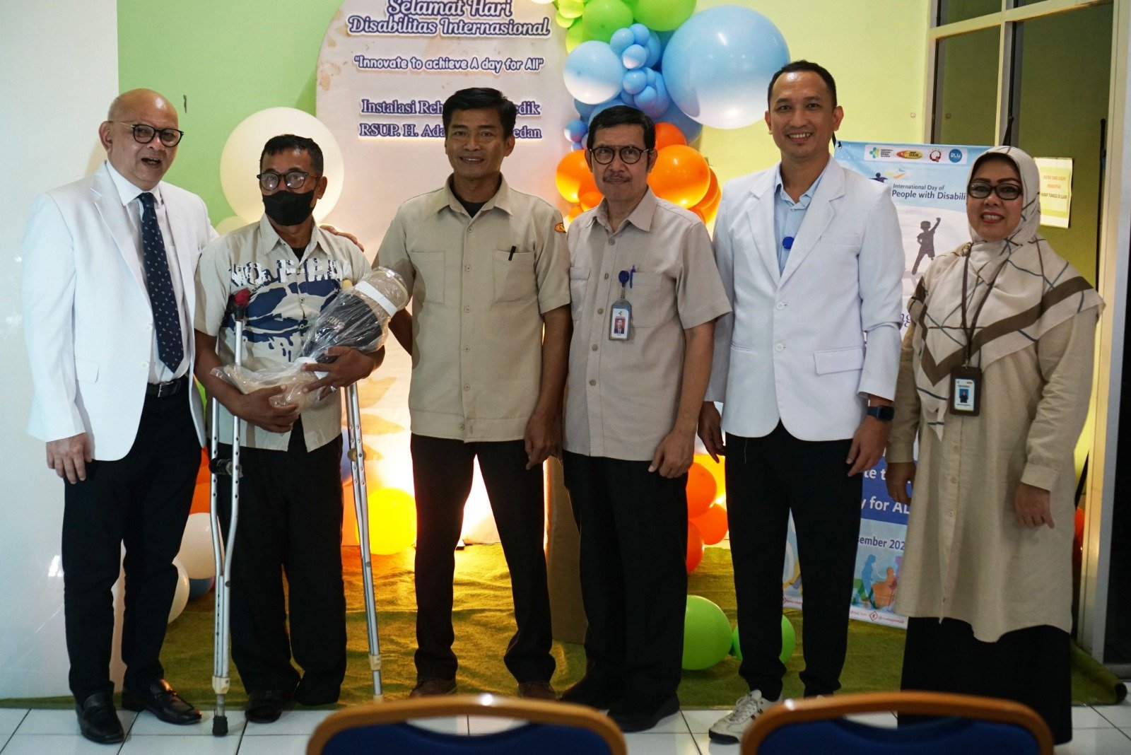 RSUP HAM Peringati Hari Disabilitas Internasional Bersama Penyandang Disabilitas