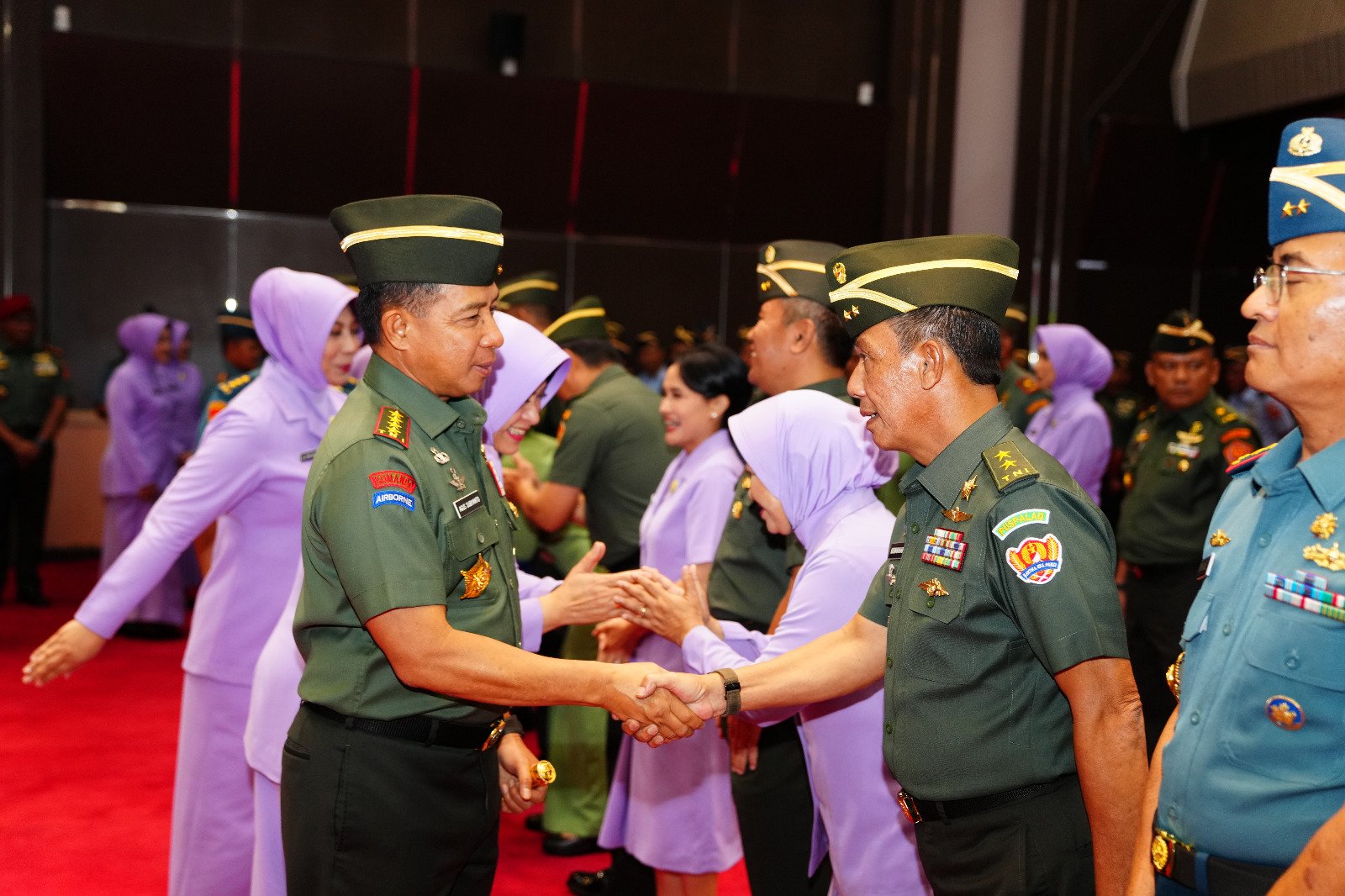 Panglima TNI Pimpin Laporan Korps Kenaikan Pangkat 37 Perwira Tinggi TNI