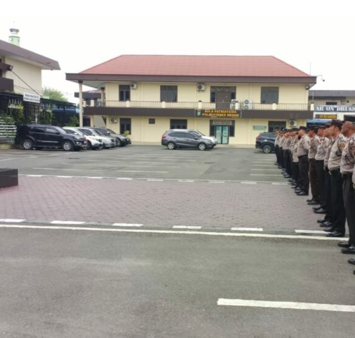 Selama Masa Tahapan Kampanye, Polrestabes Medan Siap Siaga