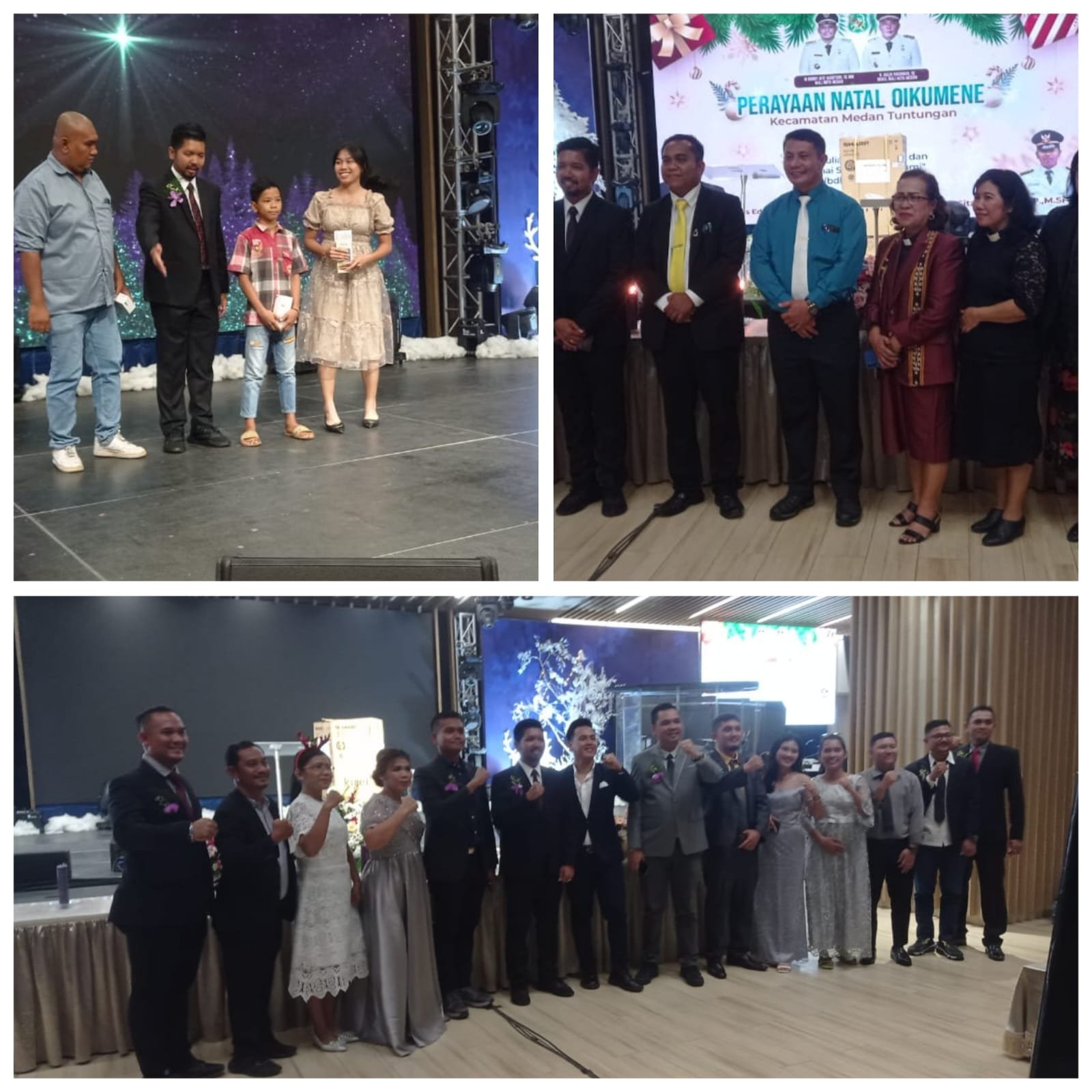 1680 Warga Hadiri Perayaan Natal Oikumene 2023 di Kecamatan Medan Tuntungan