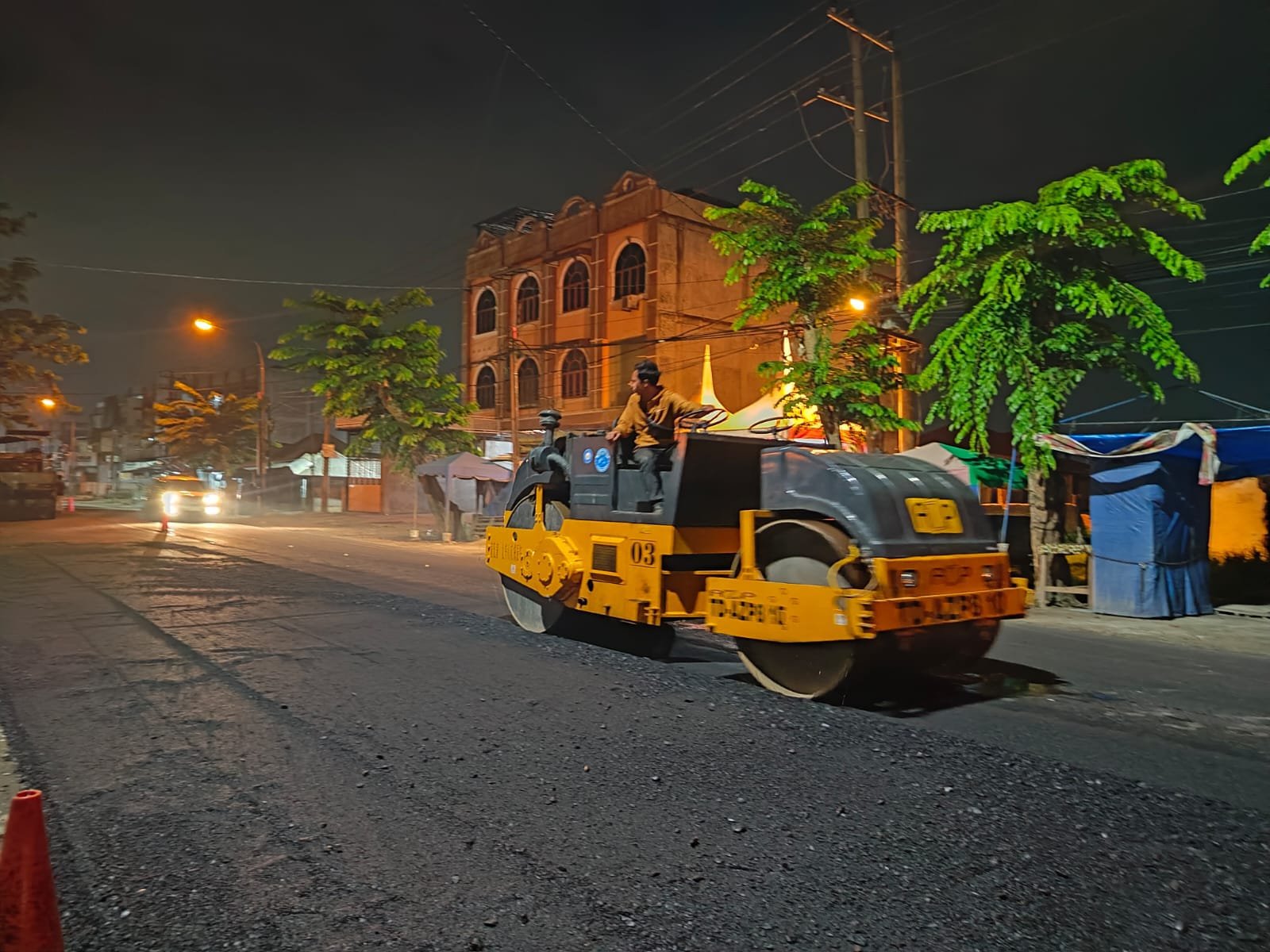 Dapat Delegasi Wewenang Benahi Jalan Provinsi, Bobby Nasution Muluskan Jalan Marelan Raya