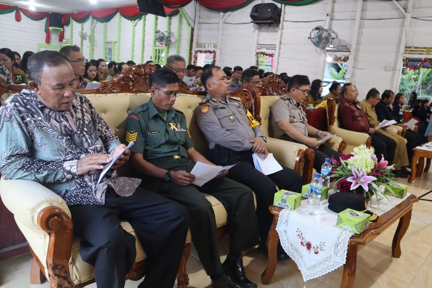 Natal Oikumene ASN, TNI, Polri dan Masyarakat Kabupaten Palas Khidmat