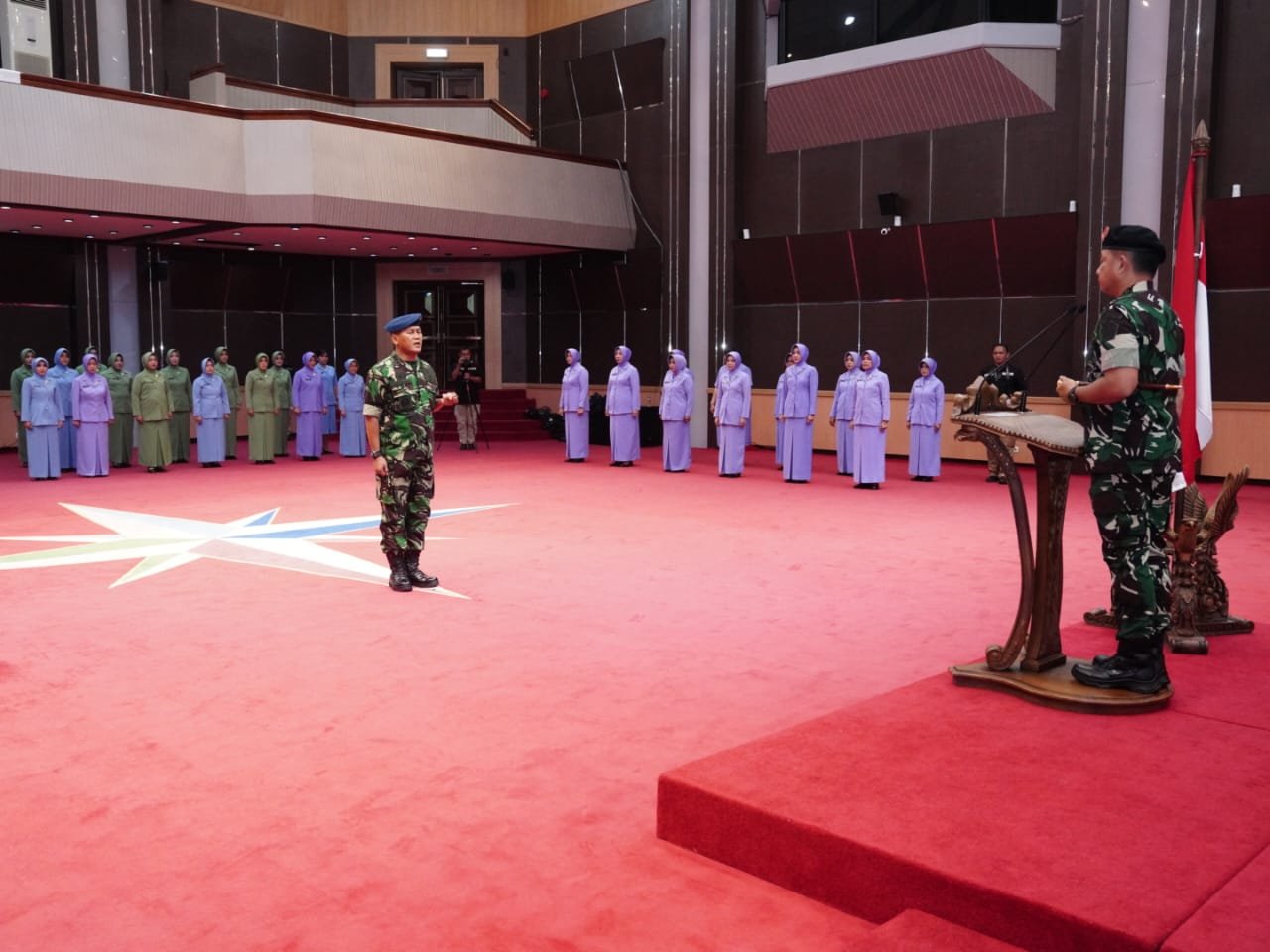 Panglima TNI Pimpin Laporan Korps Kenaikan Pangkat 17 Perwira Tinggi TNI